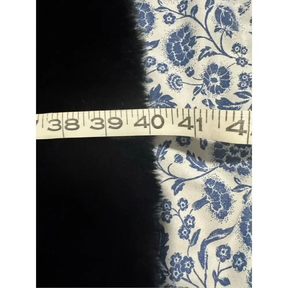 Borgona Vintage faux fur teddy coat